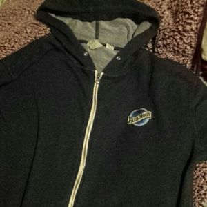 Blue moon zip up hoodie